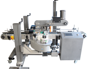 Novexx front and back Labeler This system will allow you to apply labels on both front and back of your product in one pass. This is especially useful when you have an oblong shape product that cannot be rolled in a wrap style machine.